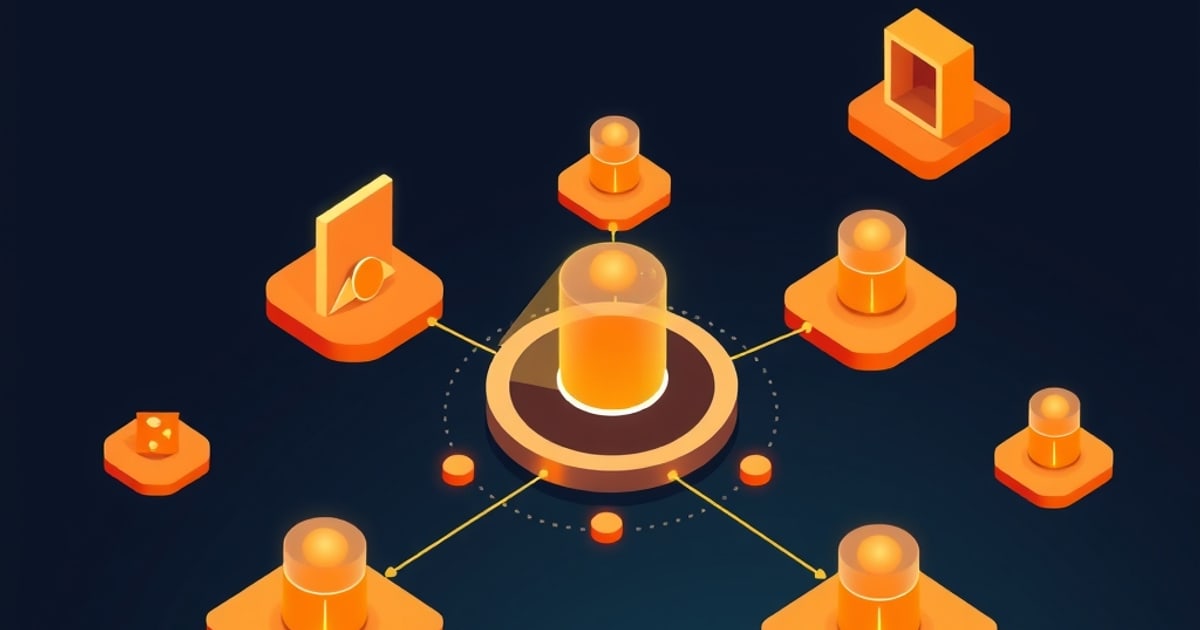 Isometric vector illustration showing a workflow for triaging ML stack CVEs with vulnerability management tools.